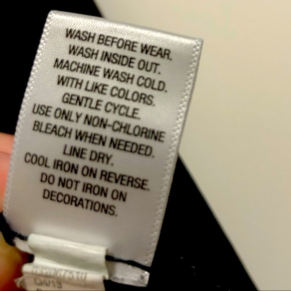 EUC Disney's  [D-Signed] High Low Black Zipper Skirt - Elastic Waistband! - Picture 9 of 9